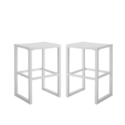 Tabouret de bar Alora en aluminium