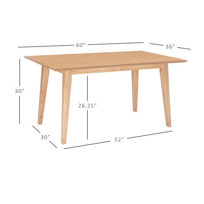 Table de salle à manger noire Cosgrove
