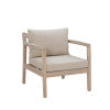 Chaise d'appoint Svana beige ou marine (lot de 2)