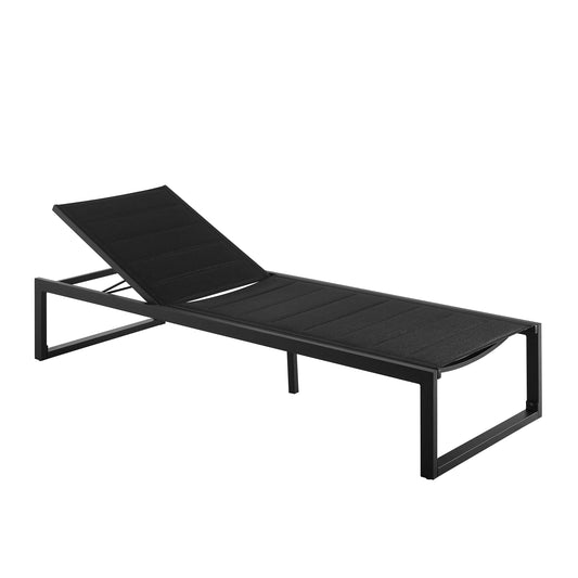 Chaise longue Alora en aluminium