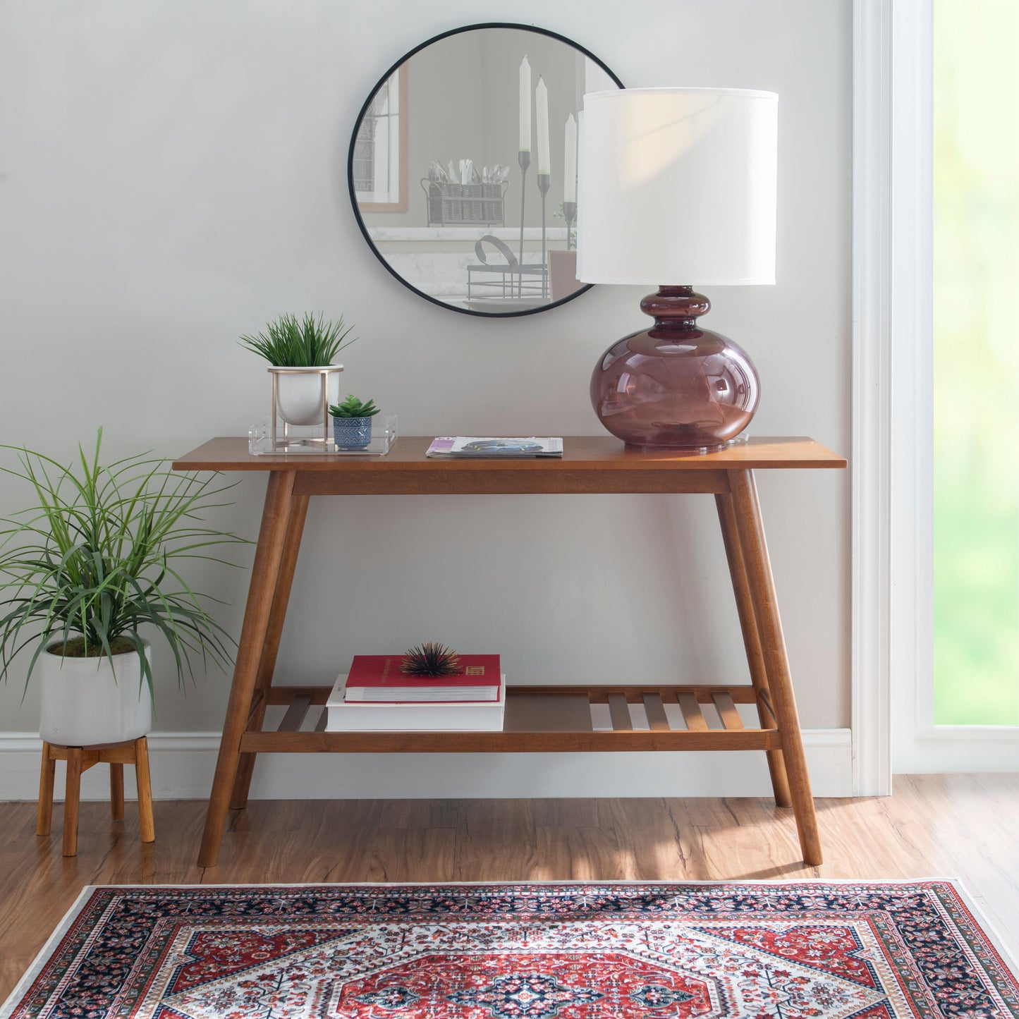 Table console en bouleau Cosgrove