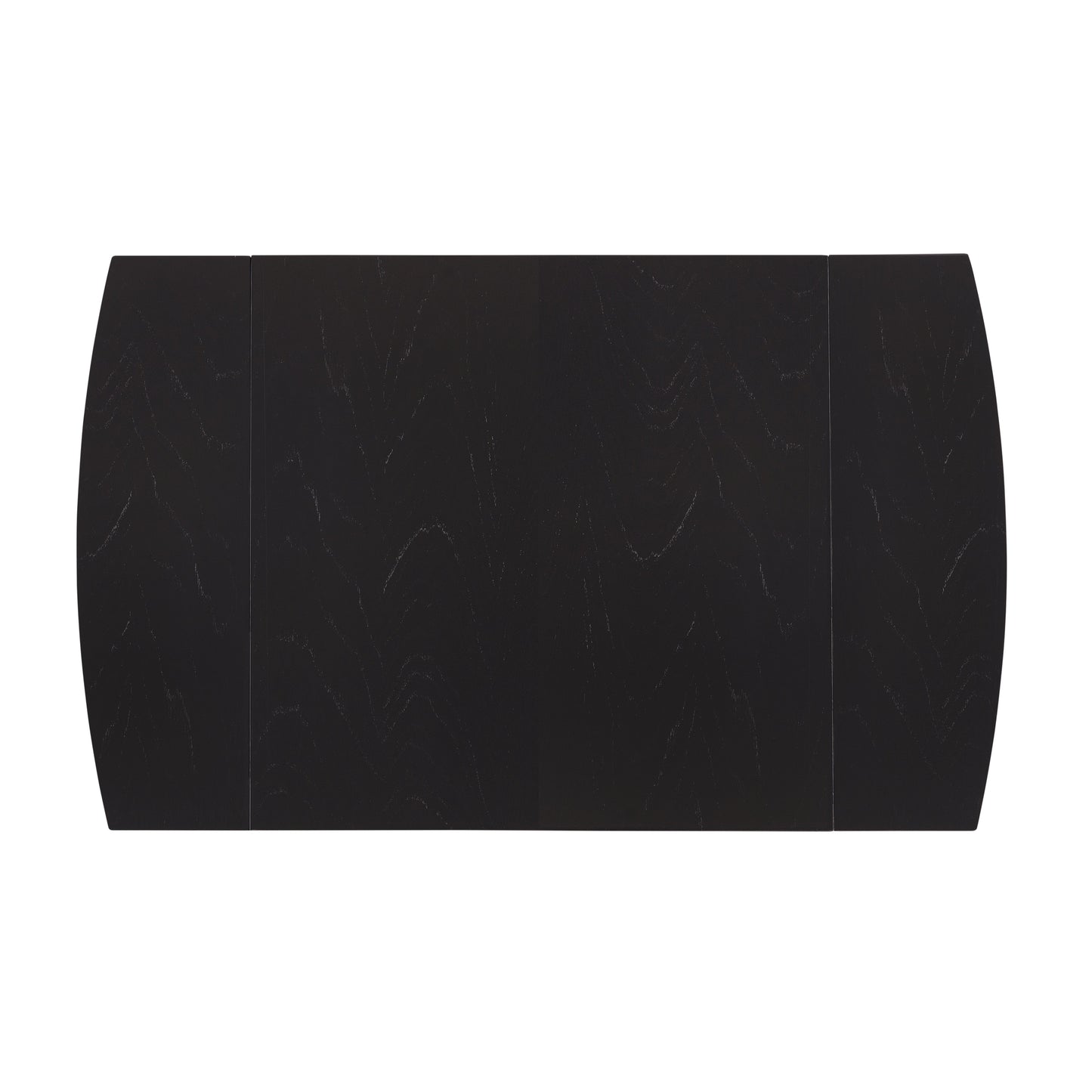 Table à abattants carrée noire Torino