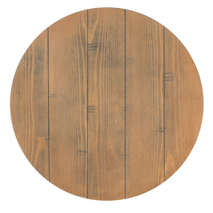 Table en forme de tonneau