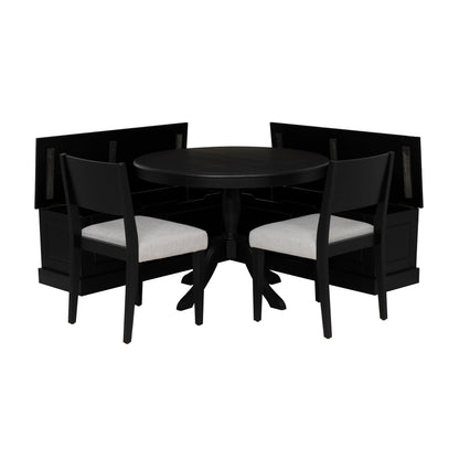 Ensemble de coin repas rembourré Norah 4 pièces