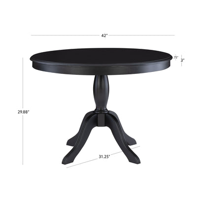 Table sur pied Norah Black