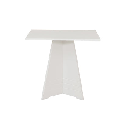 Table carrée sur pied Nancy White