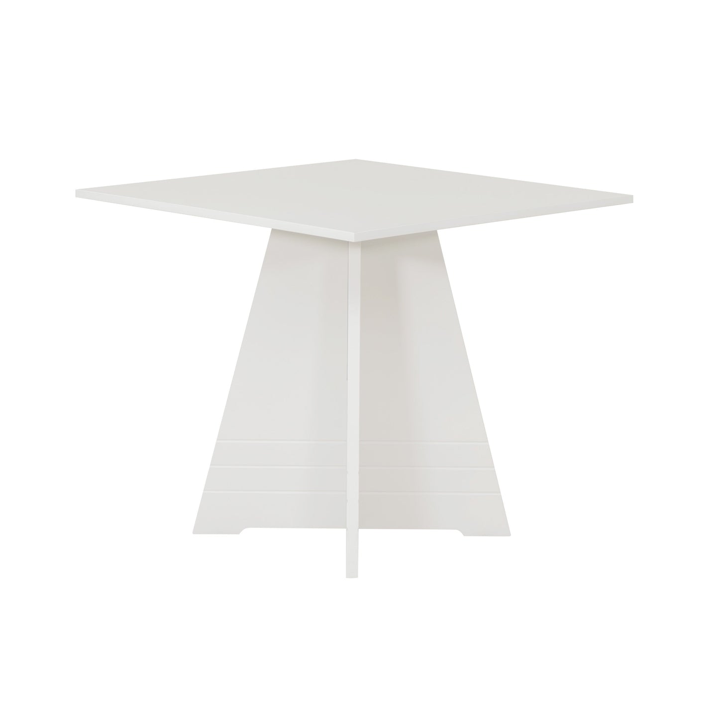 Table carrée sur pied Nancy White