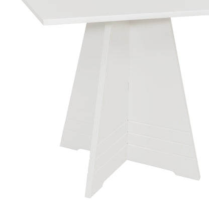 Table carrée sur pied Nancy White