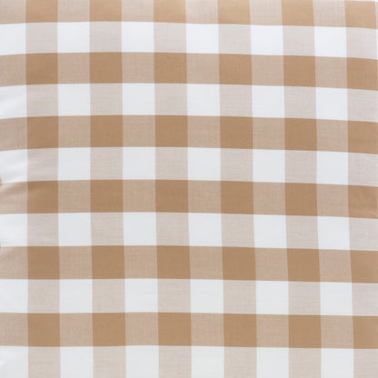 Canapé d'angle sans dossier Norah avec ensemble de 5 coussins