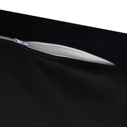 Canapé d'angle sans dossier Norah avec ensemble de 5 coussins