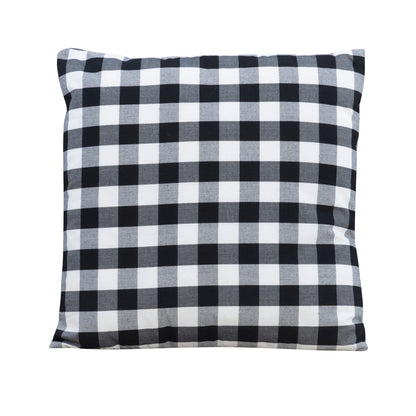 Canapé d'angle sans dossier Norah avec ensemble de 5 coussins