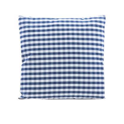 Canapé d'angle sans dossier Norah avec ensemble de 5 coussins