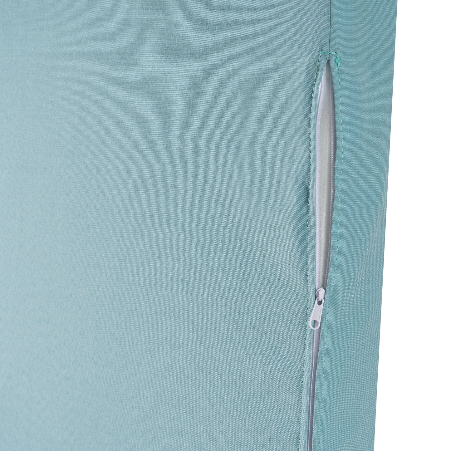 Canapé d'angle sans dossier Norah avec ensemble de 5 coussins