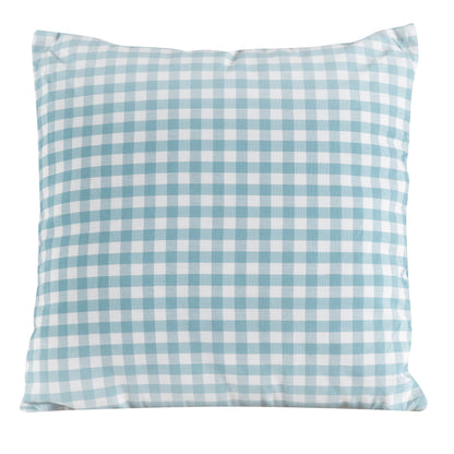 Canapé d'angle sans dossier Norah avec ensemble de 5 coussins