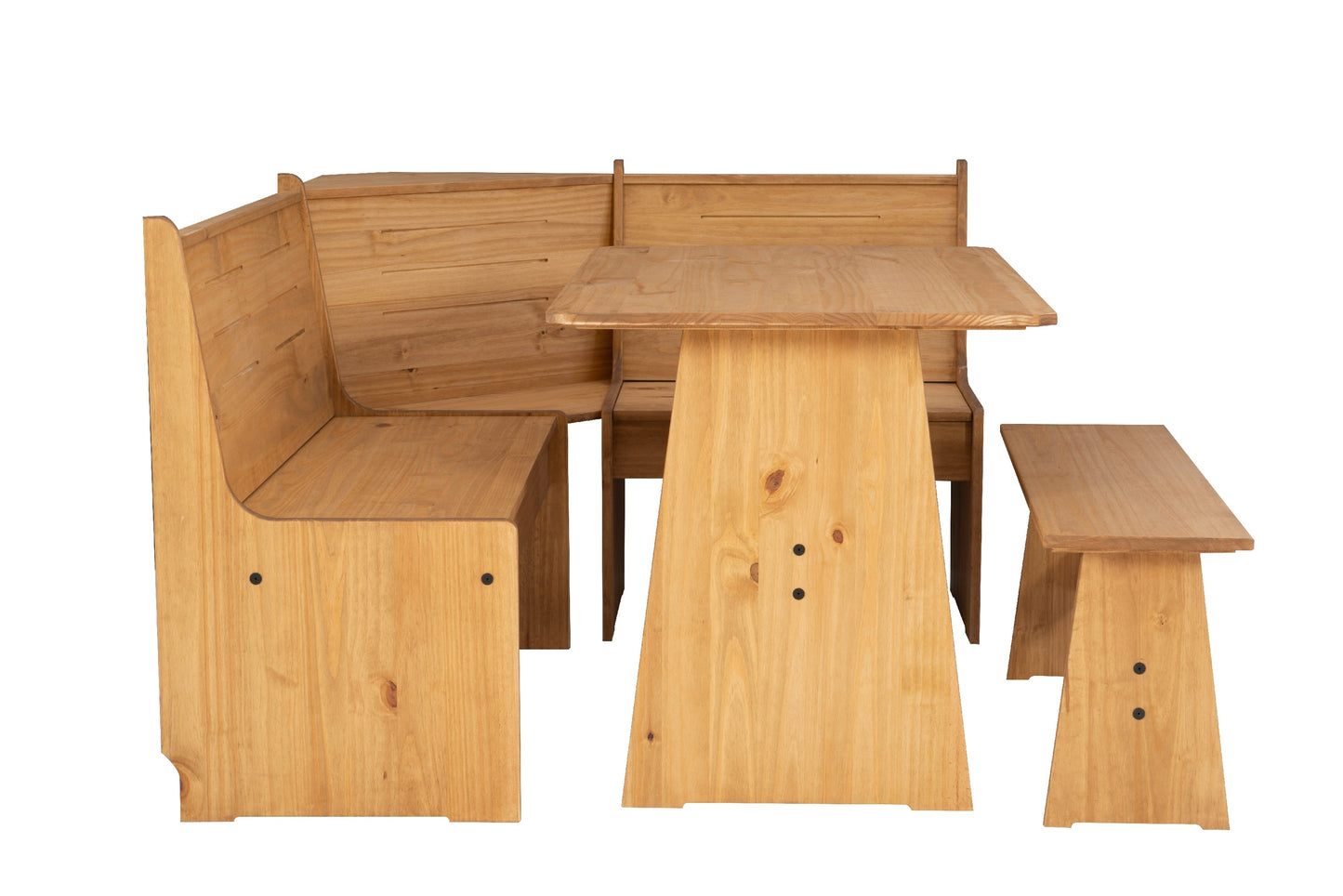 Ensemble coin repas en saule naturel