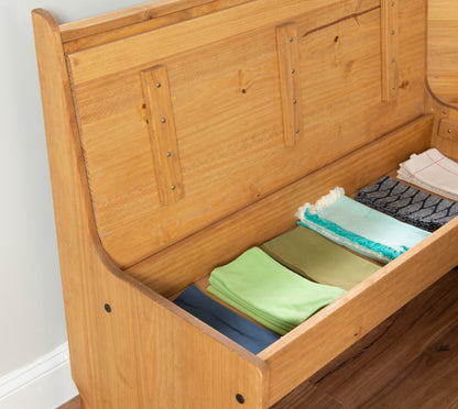 Ensemble coin repas en saule naturel