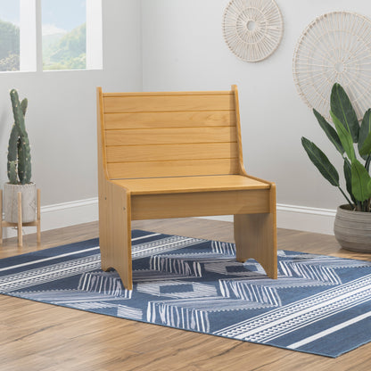 Banc à petit dossier Pender Honey