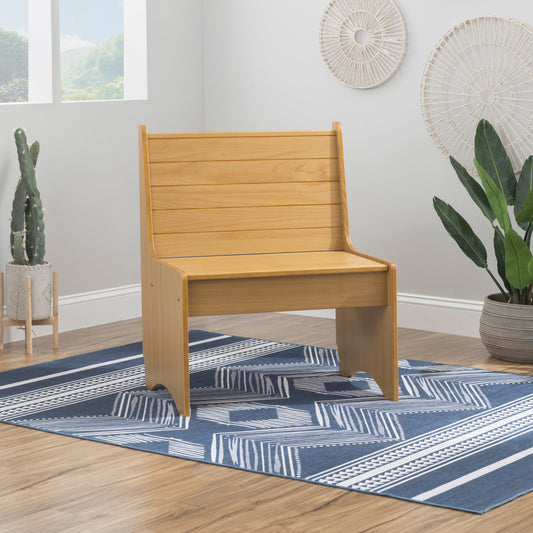 Banc à petit dossier Pender Honey