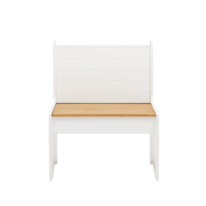 Banc à petit dossier Pender Honey White