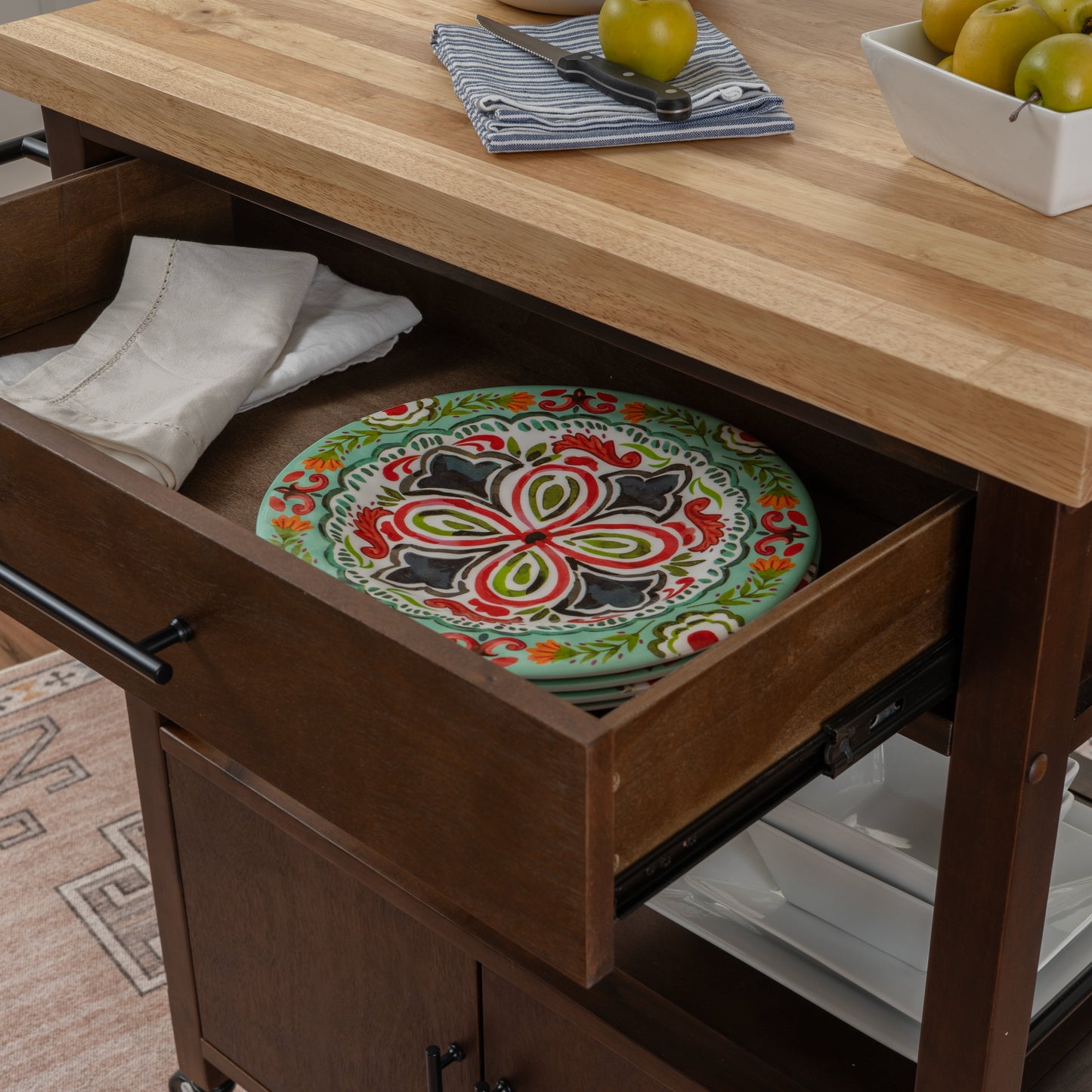 Chariot de cuisine Fino Brown