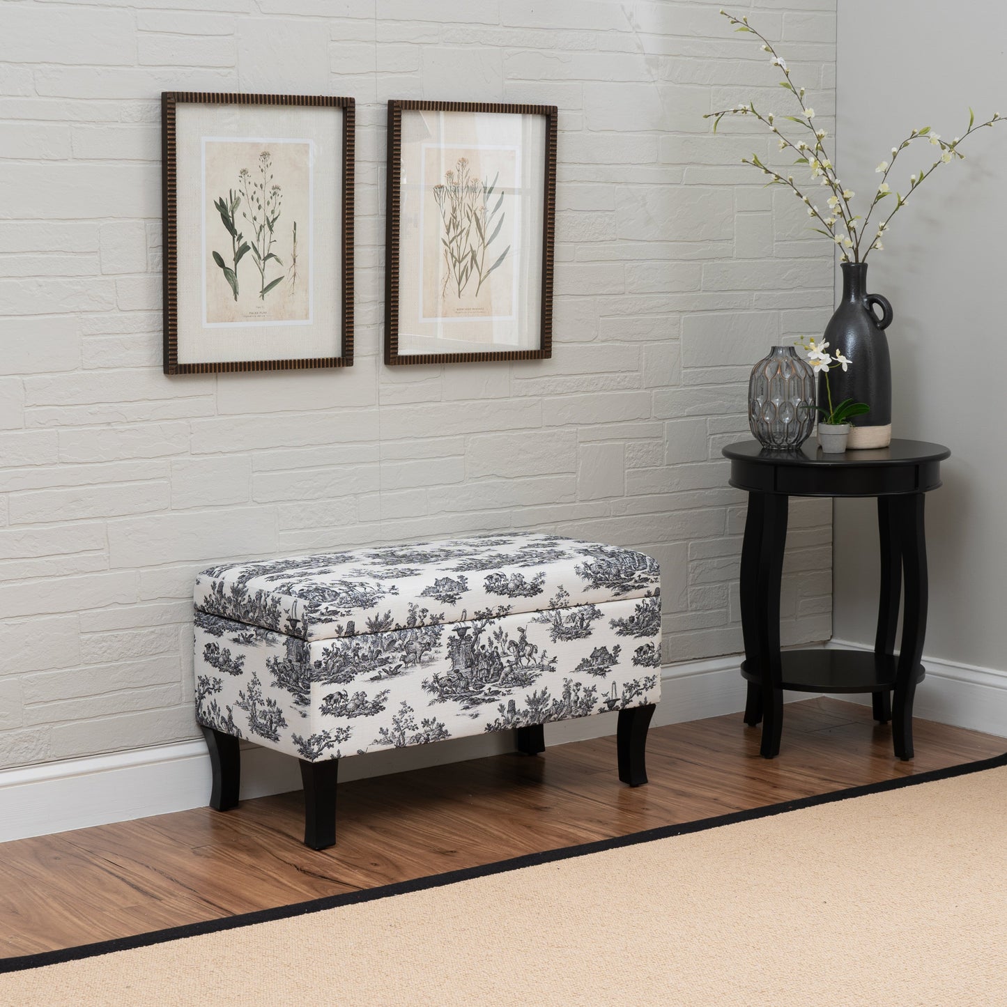 Banc de rangement Stéphanie