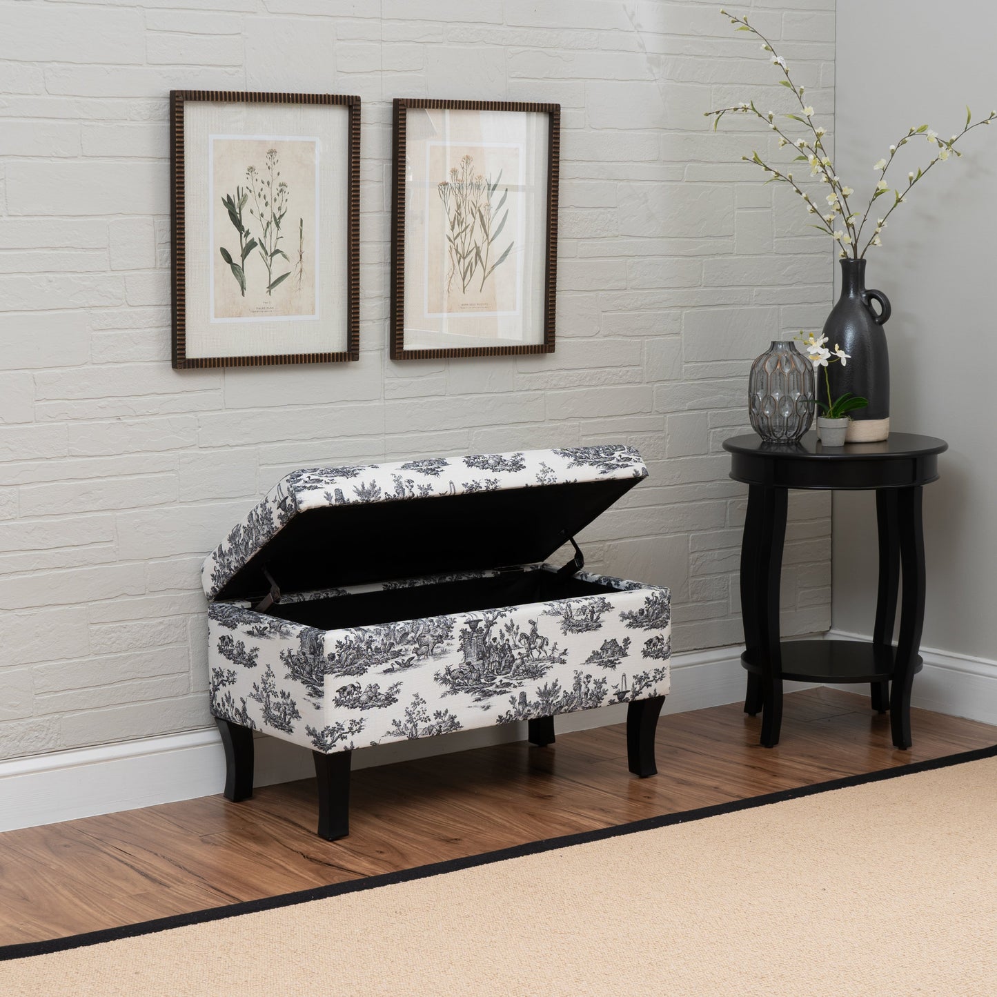 Banc de rangement Stéphanie