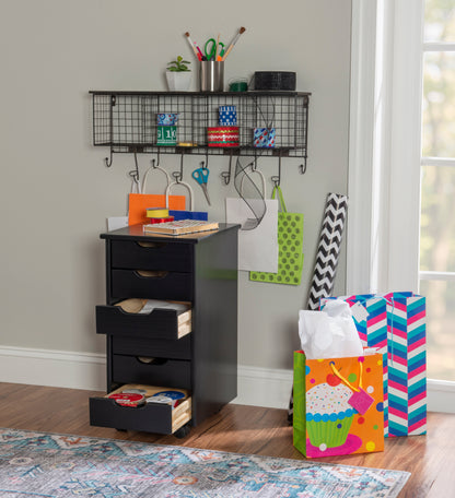 Chariot de rangement roulant Rudy