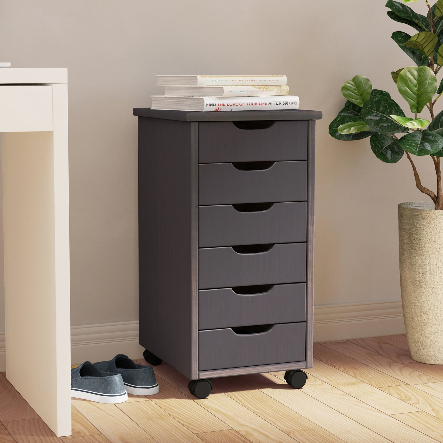 Chariot de rangement roulant Rudy