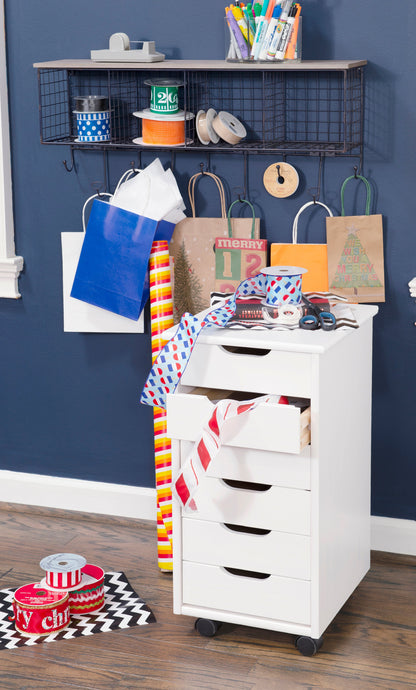 Chariot de rangement roulant Rudy