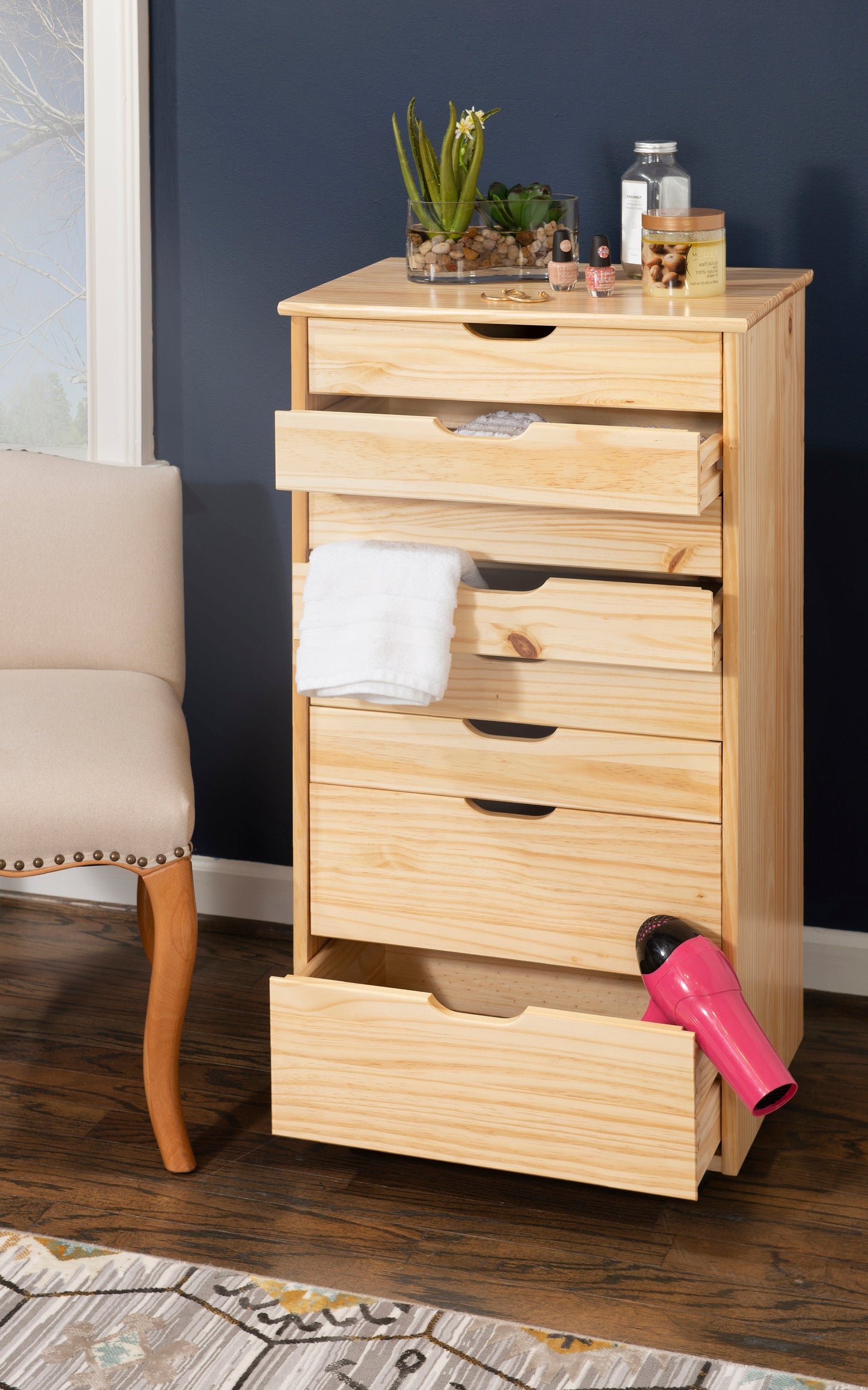 Chariot de rangement roulant Rudy