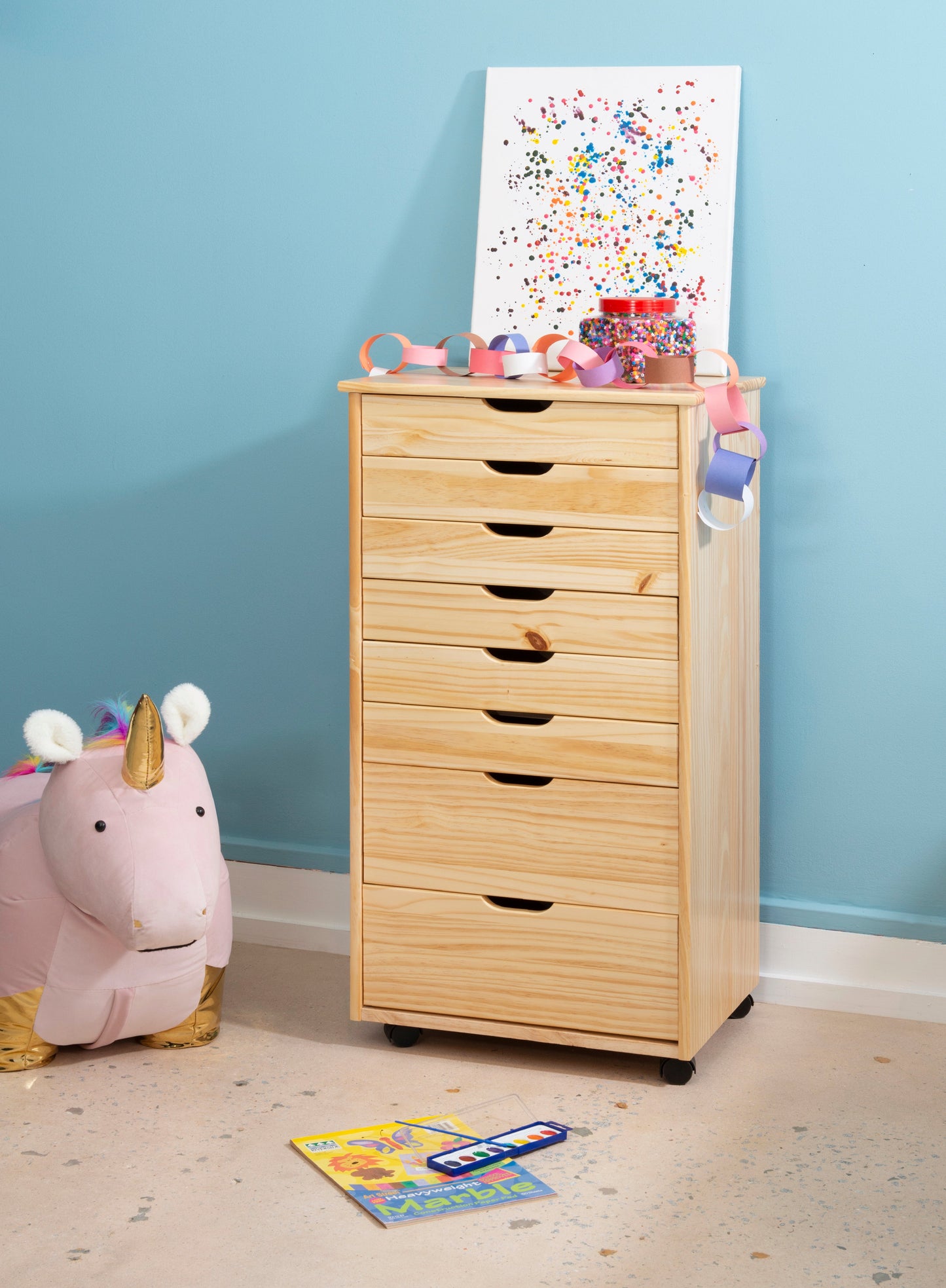 Chariot de rangement roulant Rudy