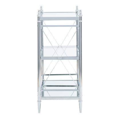 Étagère à trois niveaux Empire Chrome