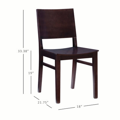 Chaise de salle à manger Kentucky (lot de 2)