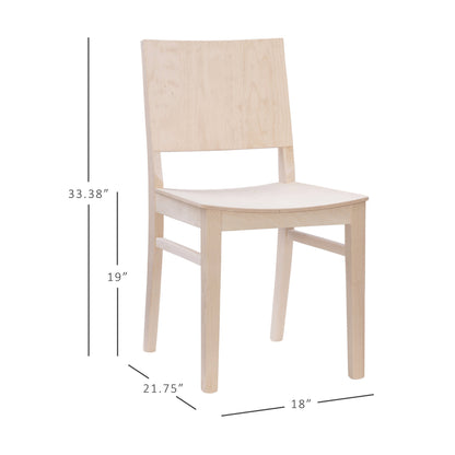 Chaise de salle à manger Kentucky (lot de 2)