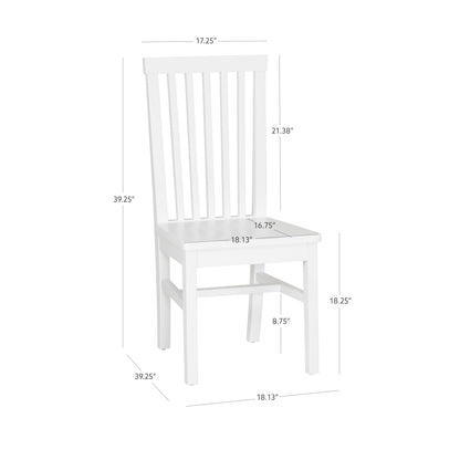 Chaise d'appoint Tory (lot de 2)