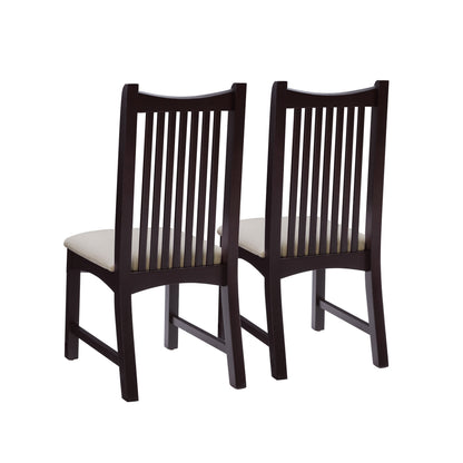 Fauteuil rembourré Andy noir (lot de 2)