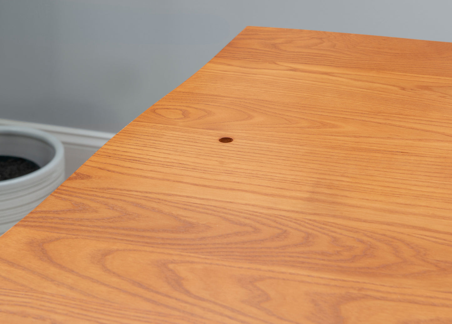 Chaise d'appoint Leeville en bois de chêne moyen (lot de 2)