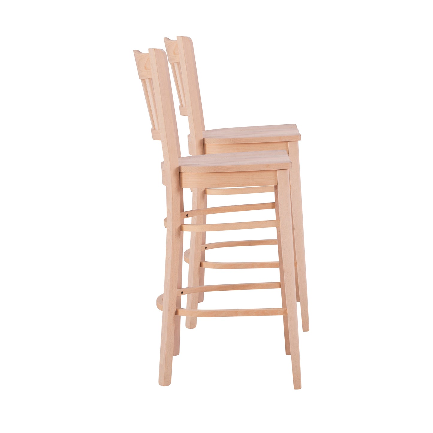 Tabourets de bar Minetta non finis (lot de 2)