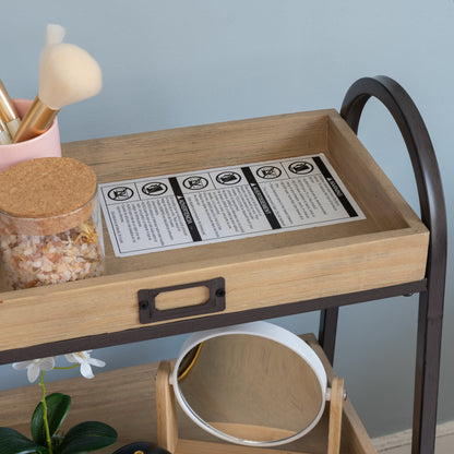 Étagère de rangement à 3 niveaux