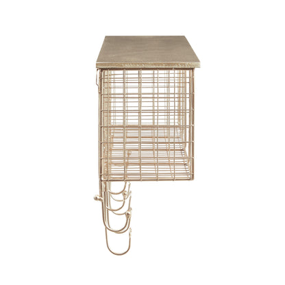 Étagère murale à 4 casiers