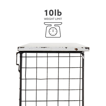 Étagère murale à 4 casiers