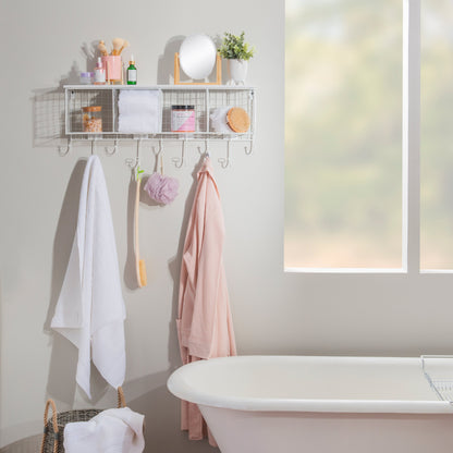 Étagère murale à 4 casiers