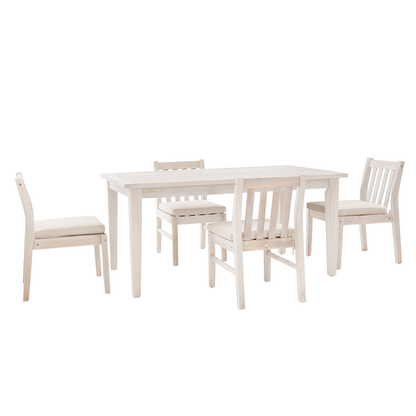 Ensemble de salle à manger Svana Natural 5 pièces