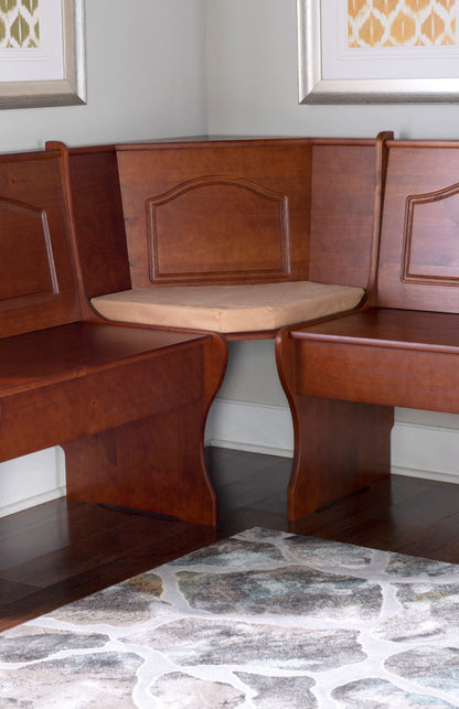 Ensemble de coussins en microfibre beige Chelsea