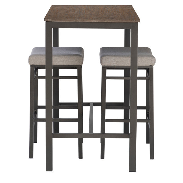 Ensemble Betty 3 pièces en similicuir effet marbre