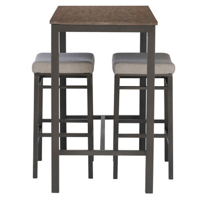 Ensemble Betty 3 pièces en similicuir effet marbre