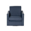 Fauteuil pivotant Carter en similicuir