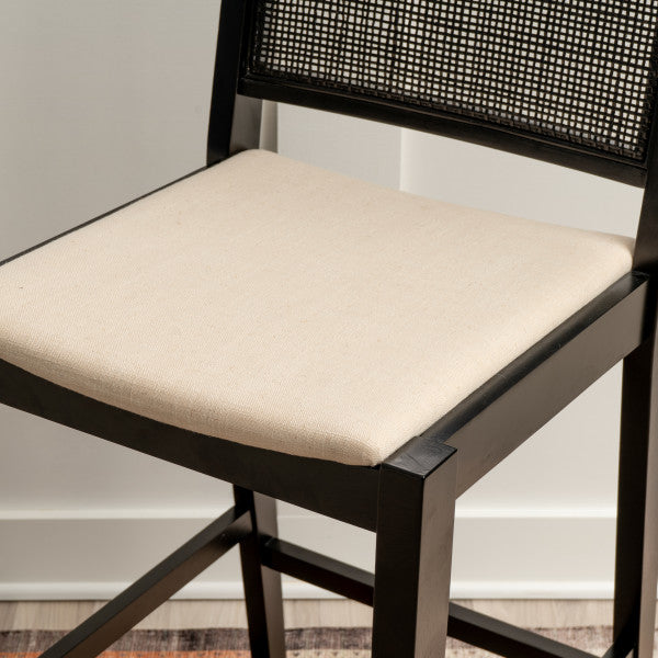 Tabourets Beaux en rotin (lot de 2)