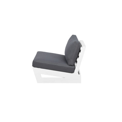 Chaise d'extérieur Bluffton noire, blanche ou grise