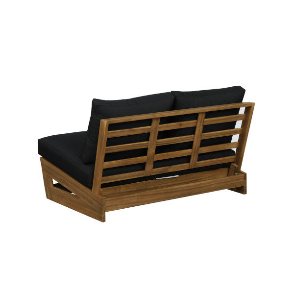 Banc d'extérieur Bluffton noir, blanc ou gris